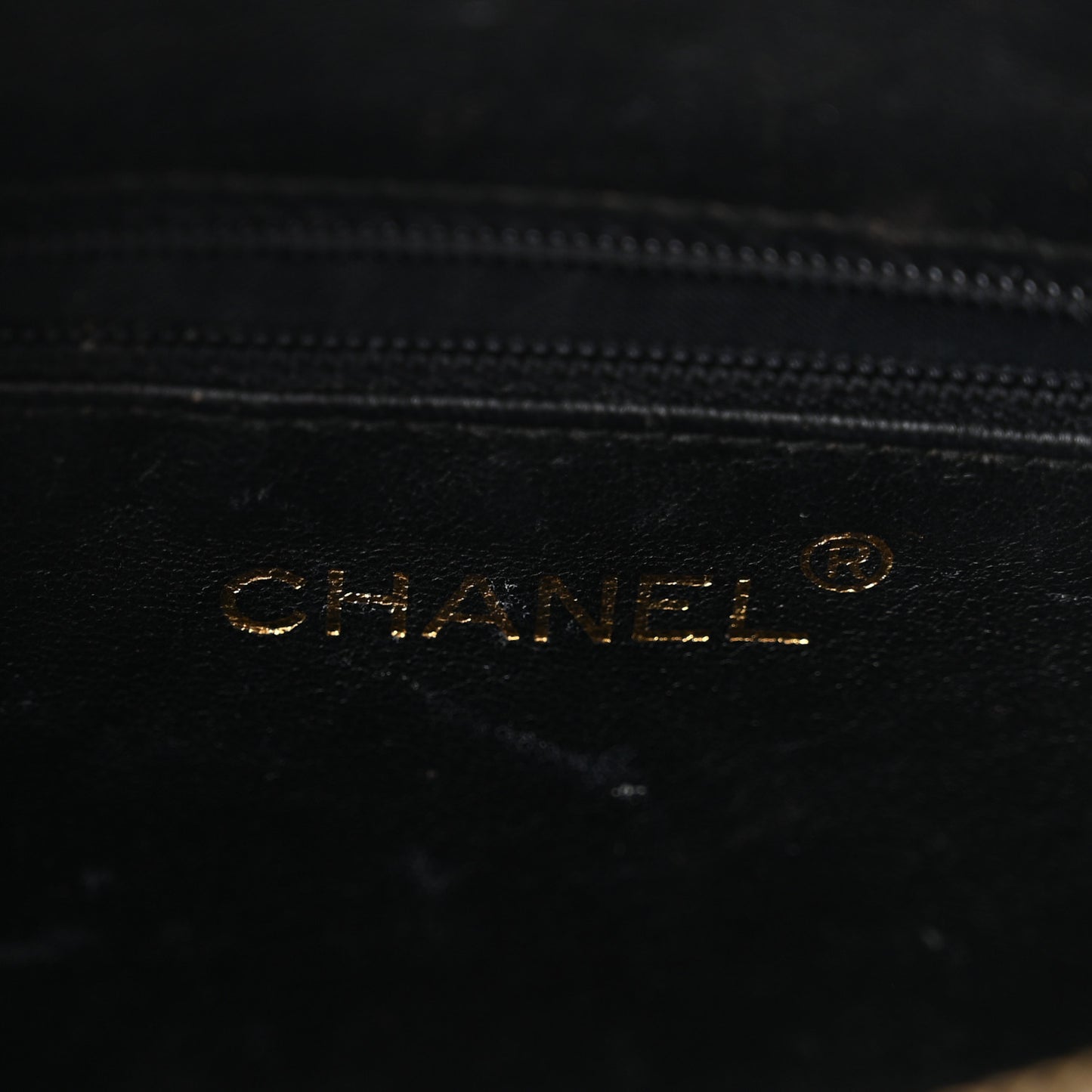Lambskin Tassel Round Camera Case Black