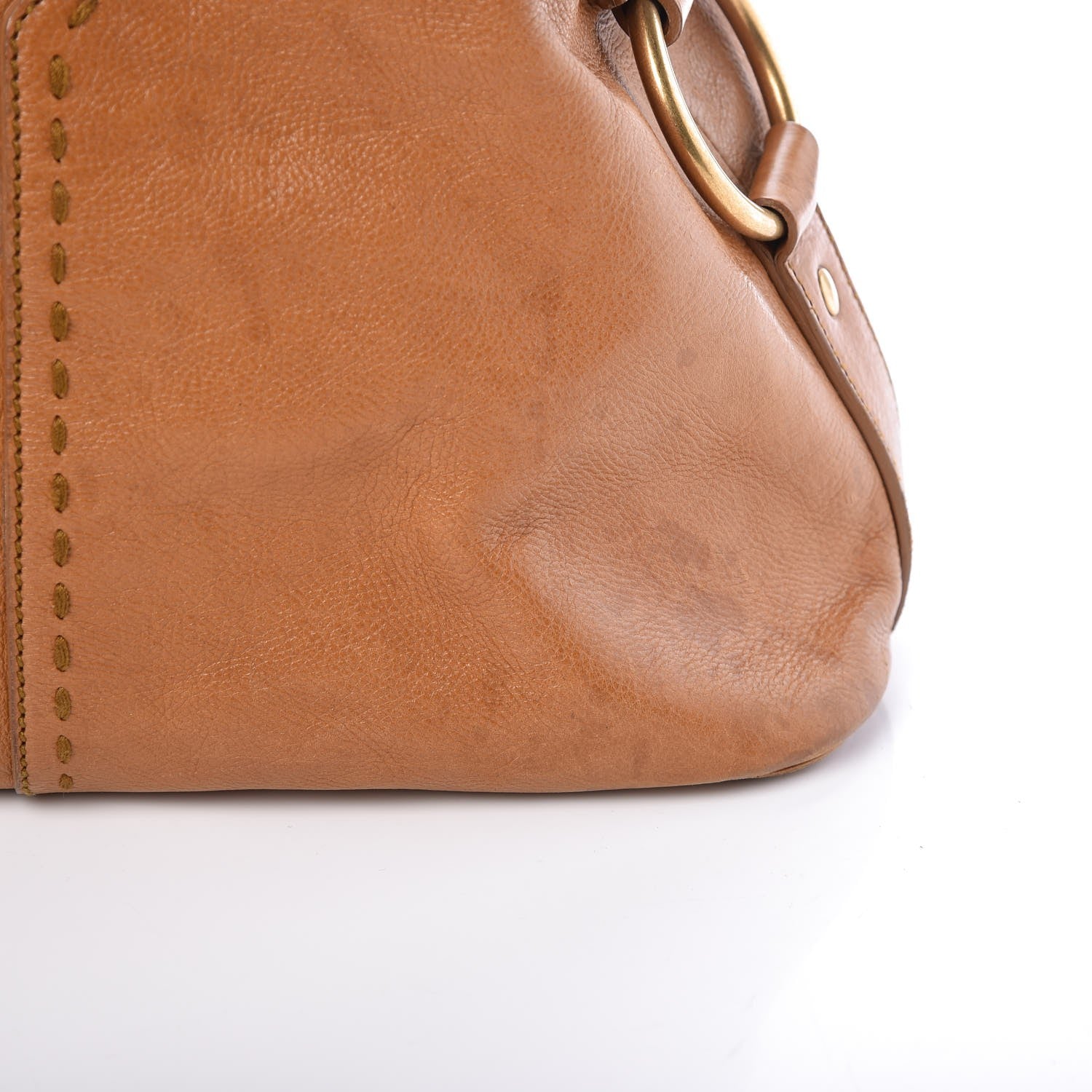 Saint Laurent Calfskin Large Muse Tan 11 of 16