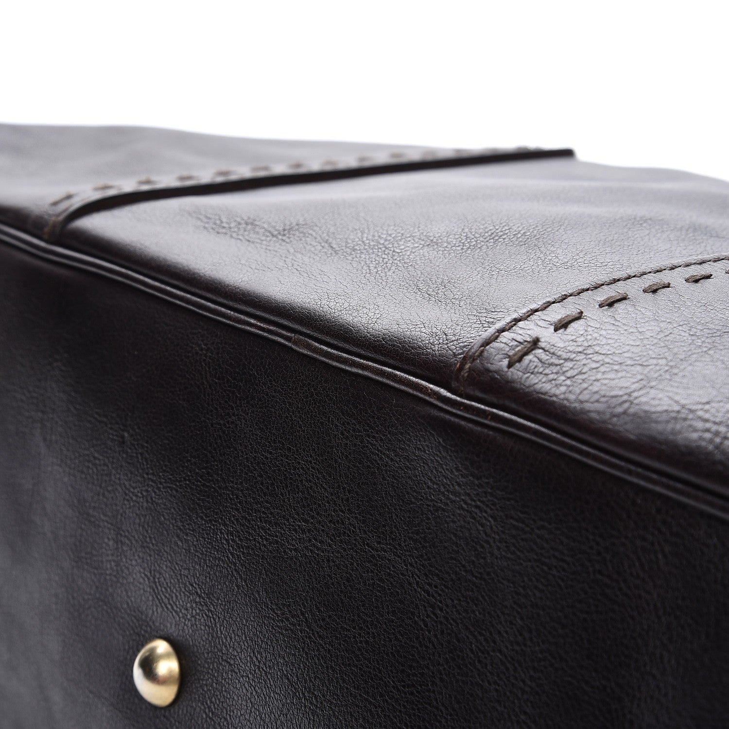 Saint Laurent Calfskin Large Muse Dark Brown 12 of 17