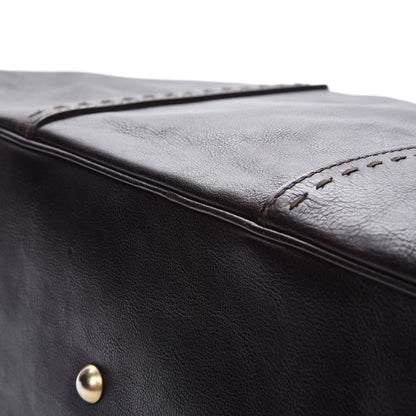 Saint Laurent Calfskin Large Muse Dark Brown 12 of 17