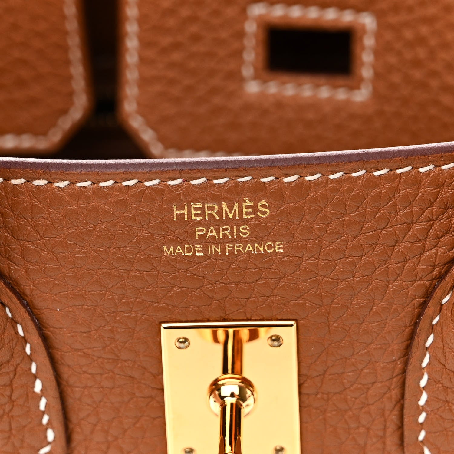 Hermes Togo Birkin 25 Gold 6 of 11