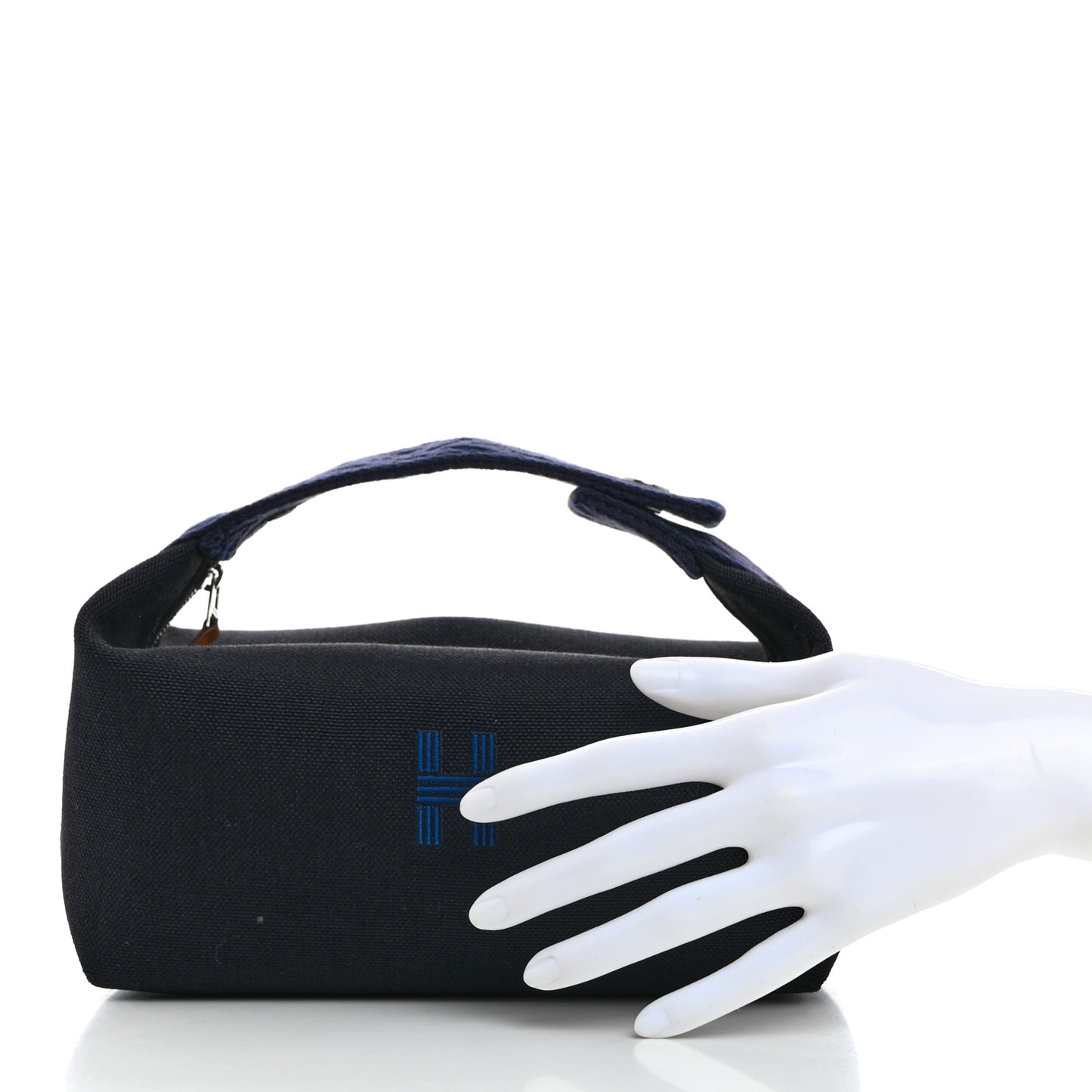 Canvas Small Bride-A-Brac Pouch Bleu Nuit