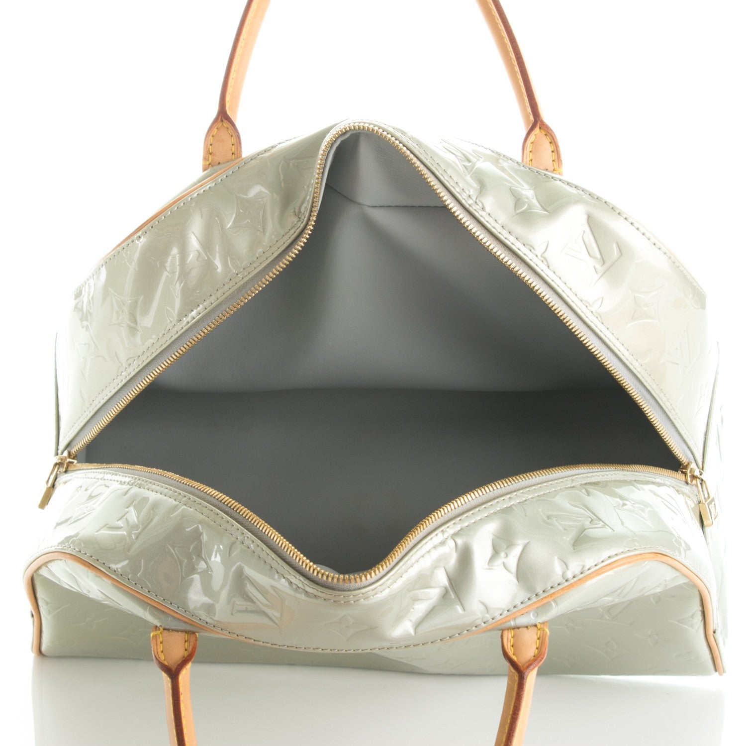 Louis Vuitton Vernis Tompkins Square Silver 5 of 7