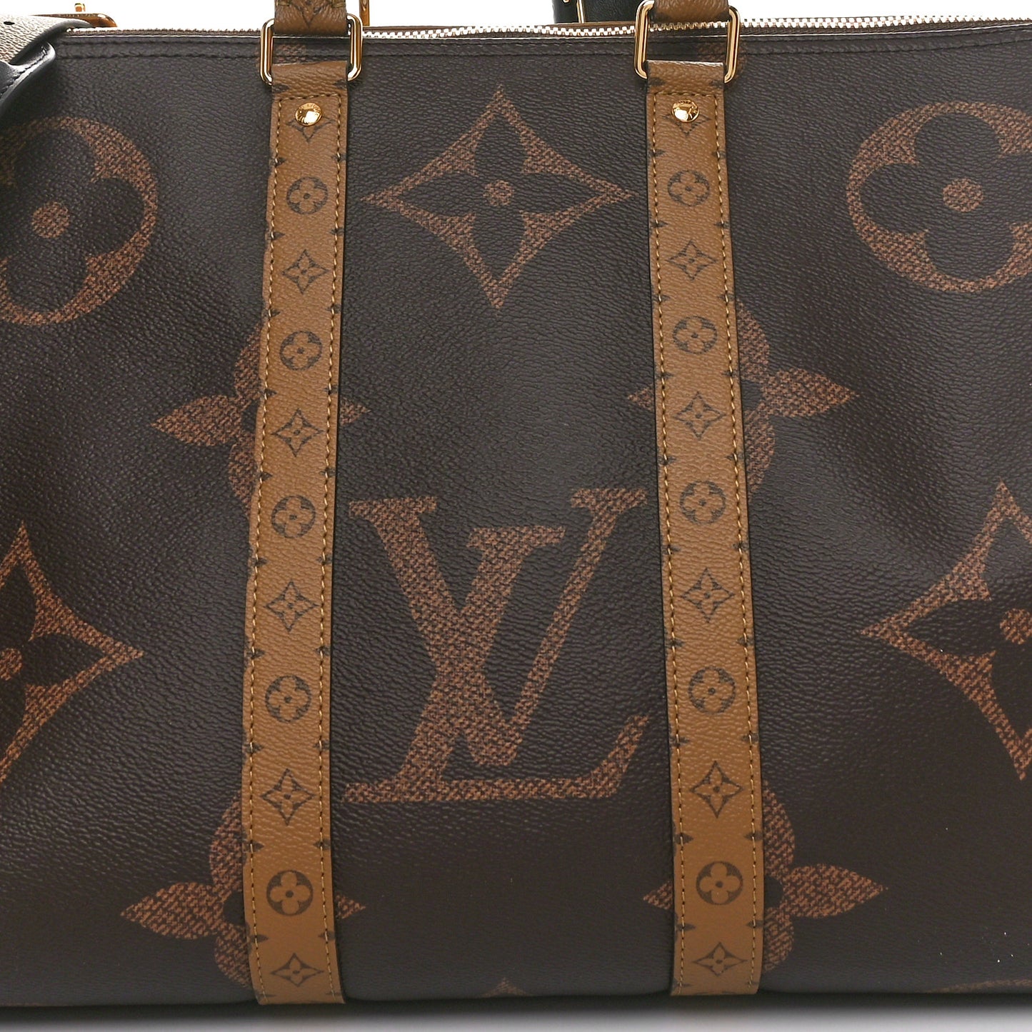 Reverse Monogram Giant Keepall Bandouliere 45