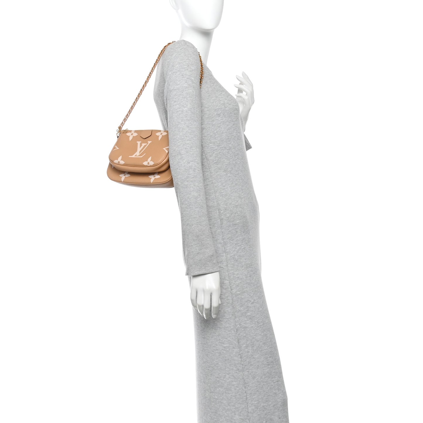 Empreinte Monogram Giant Multi Pochette Accessories Arizona Creme