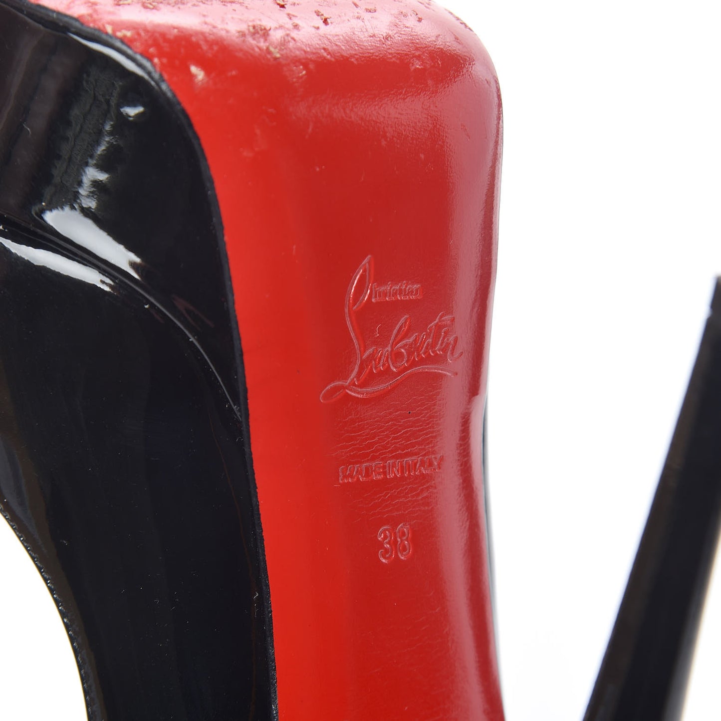 Patent Lady Peep 150 Pumps 38 Black