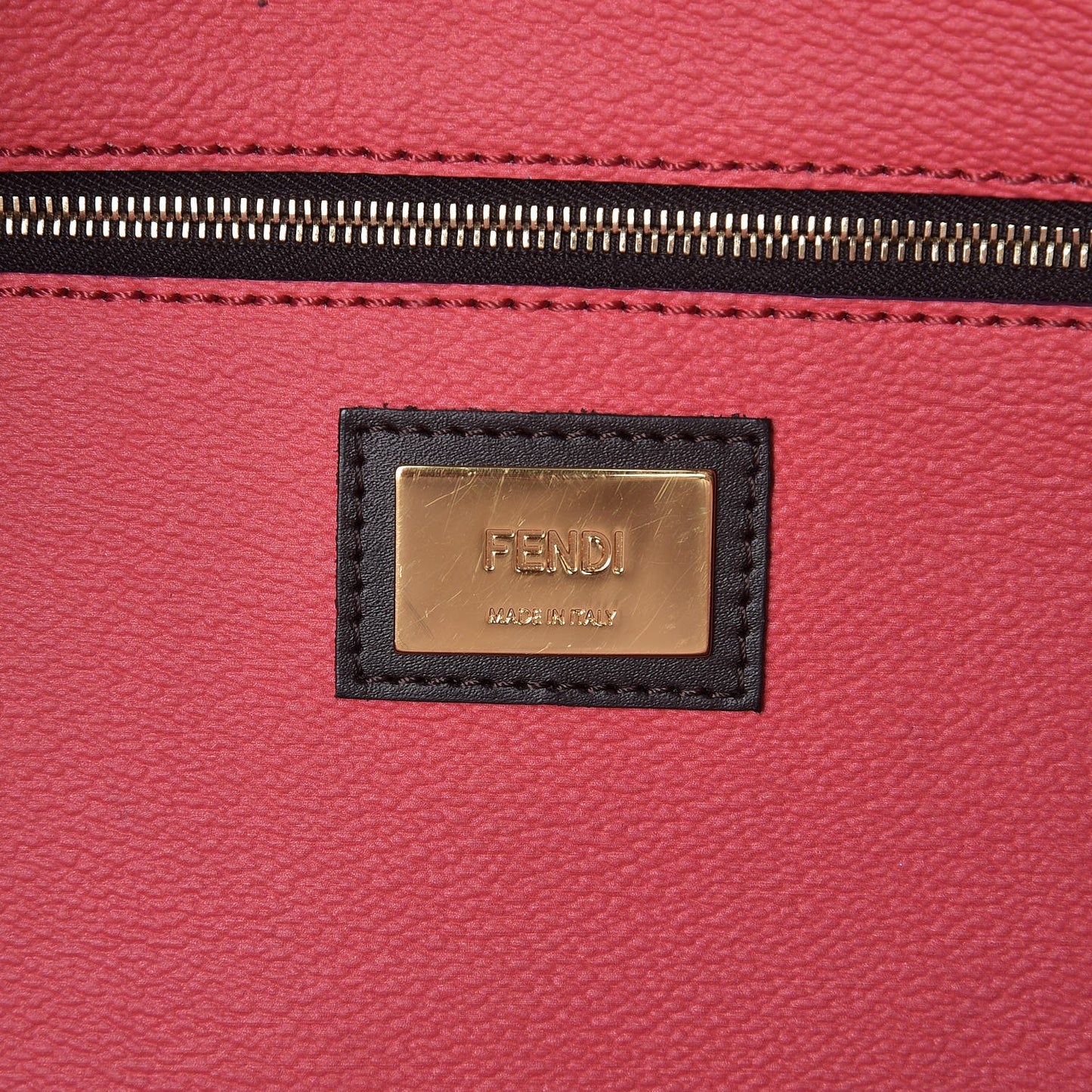 Zucca Spalmati Ombre Medium Roll Tote Tobacco Ciclamino Moro