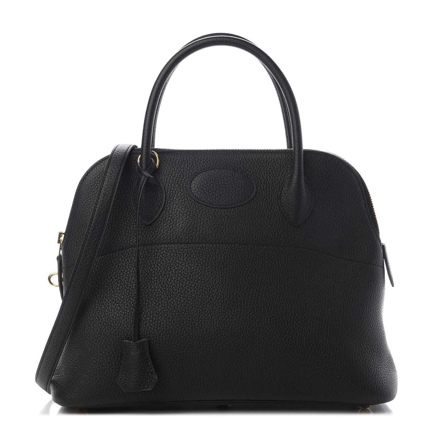 Hermes Taurillon Clemence Bolide 31 Black 1 of 8