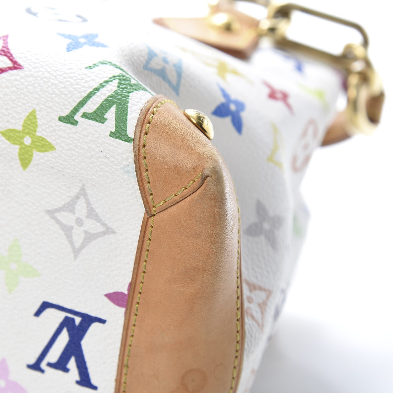 Louis Vuitton Monogram Multicolor Audra White 11 of 21