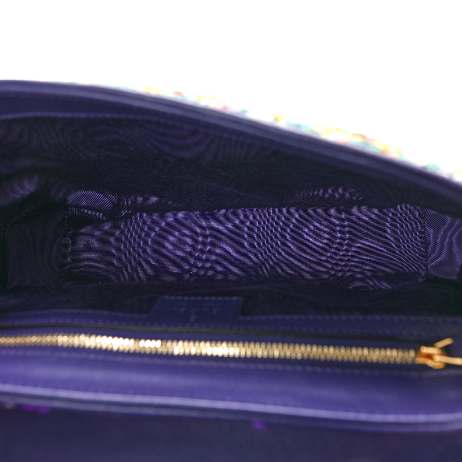 Gucci Tweed Calfskin Small GG Marmont Shoulder Bag Multicolor 5 of 10