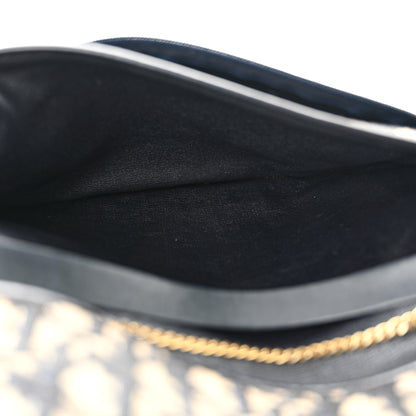 Christian Dior CHRISTIAN DIOR Monogram Chain Flap Blue 5 of 13