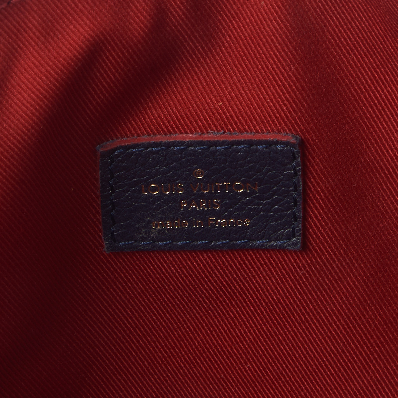 Empreinte Ponthieu PM Marine Rouge