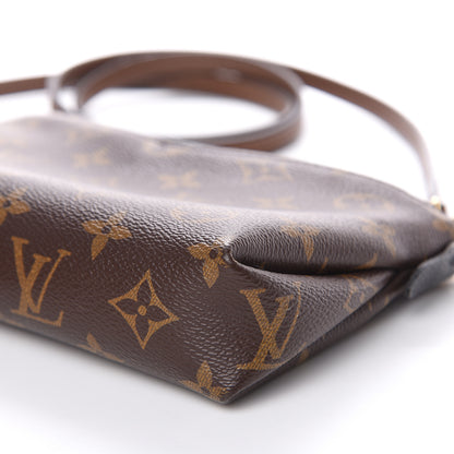 Louis Vuitton Monogram Pallas Clutch Black 9 of 14