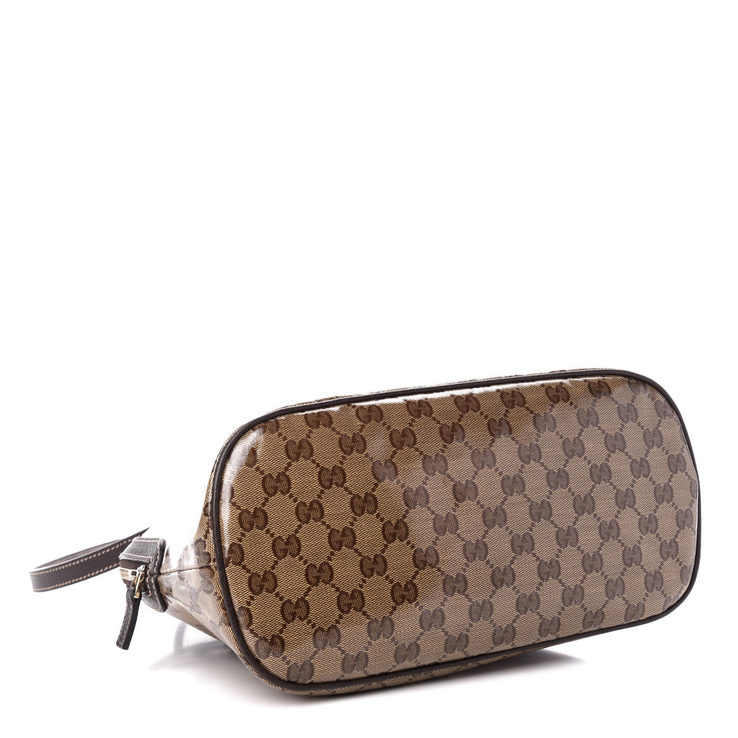 Gucci Crystal Monogram Medium Dome Bag Dark Brown 5 of 12