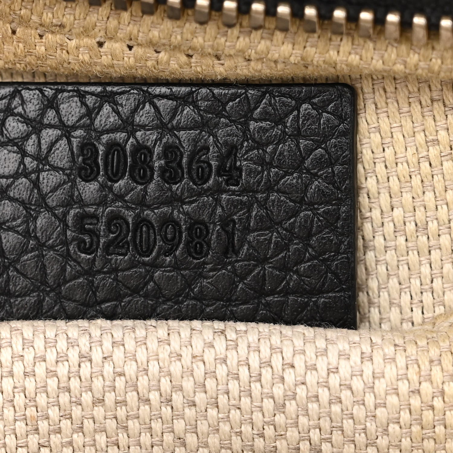 Gucci Pebbled Calfskin Small Soho Disco Bag Black 7 of 18