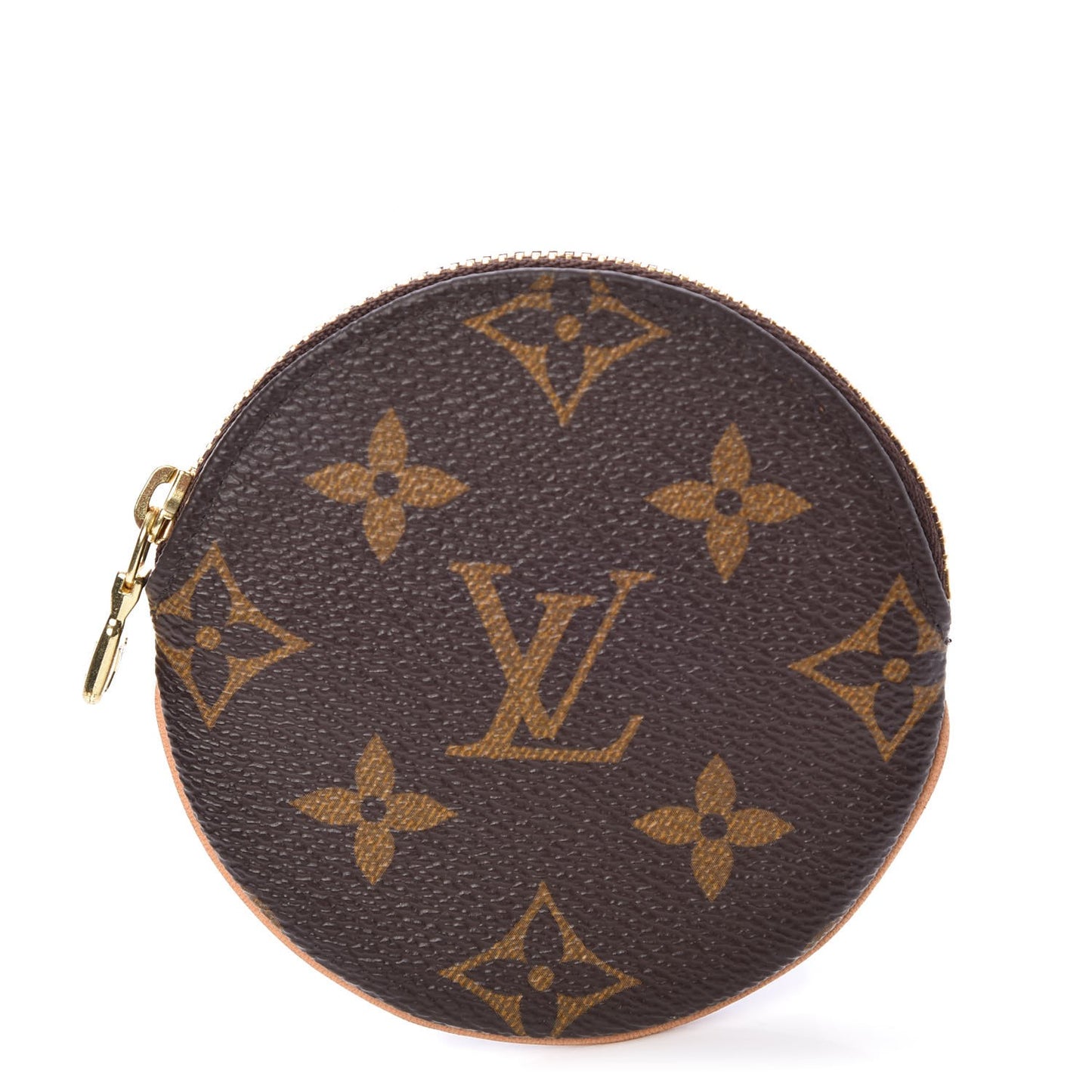 Monogram Round Coin Purse