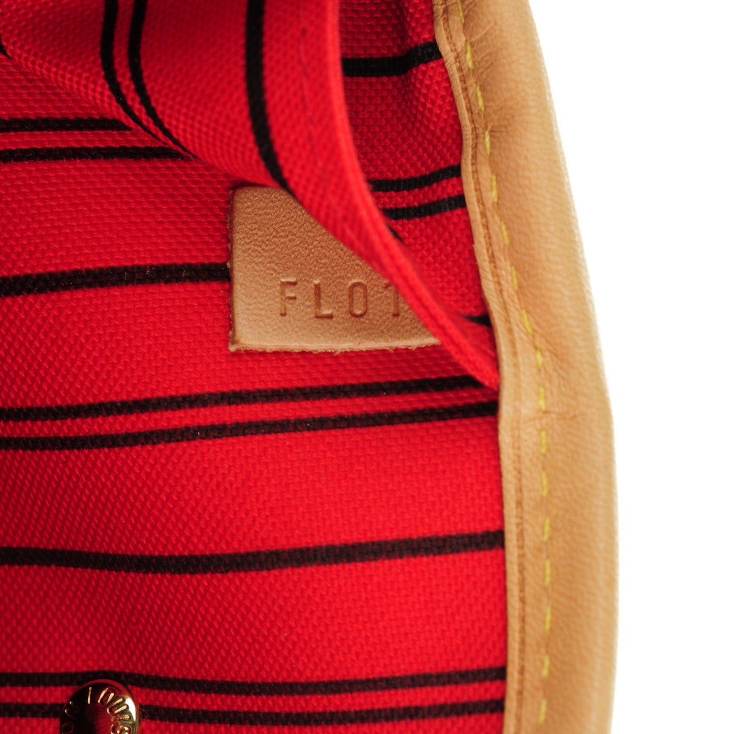 Monogram Jungle Dots Neo Neverfull MM Coquelicot Denim
