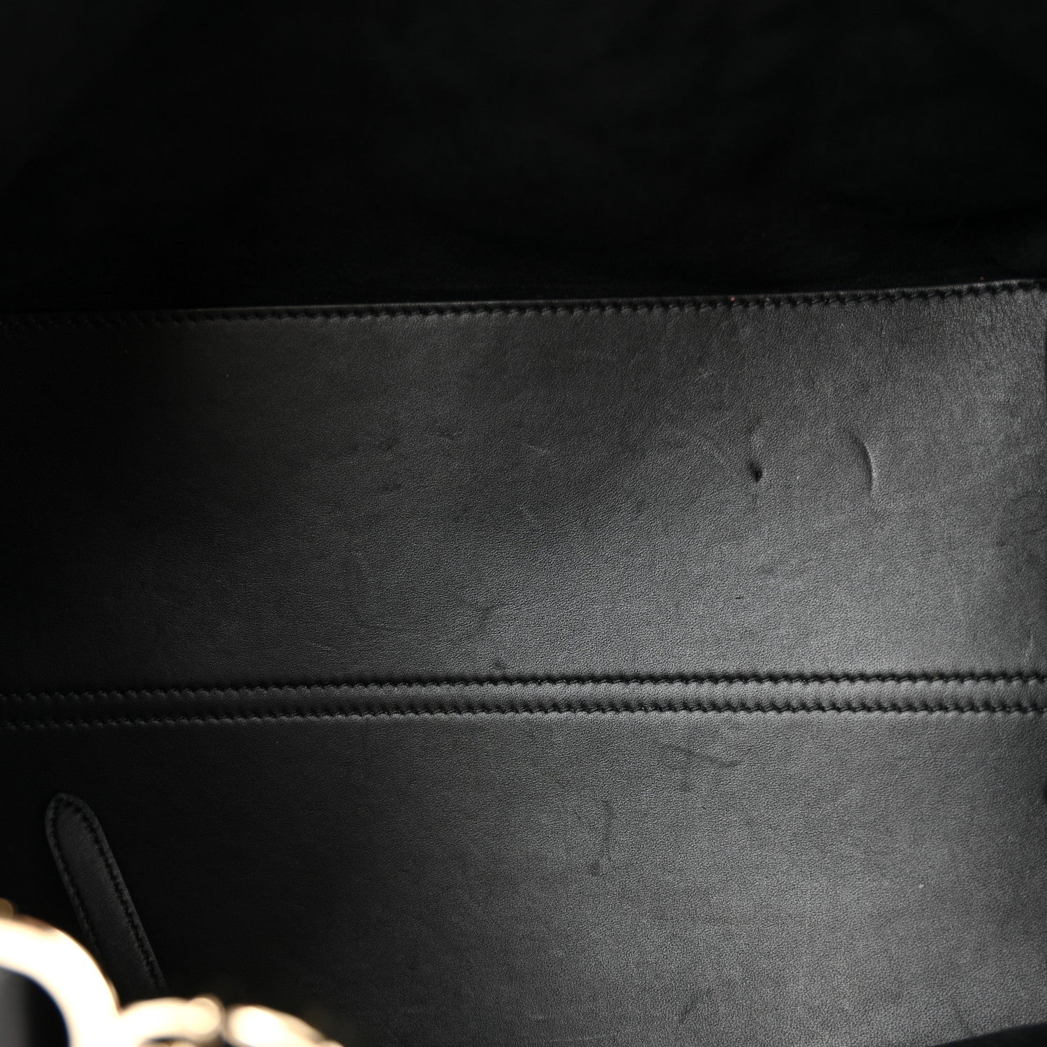 Christian Dior Calfskin Macrocannage Medium Toujours Black 6 of 10