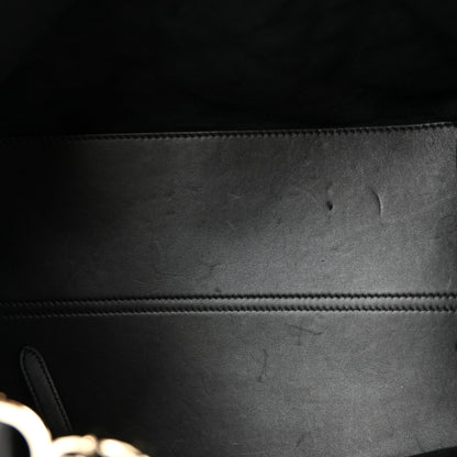 Christian Dior Calfskin Macrocannage Medium Toujours Black 6 of 10