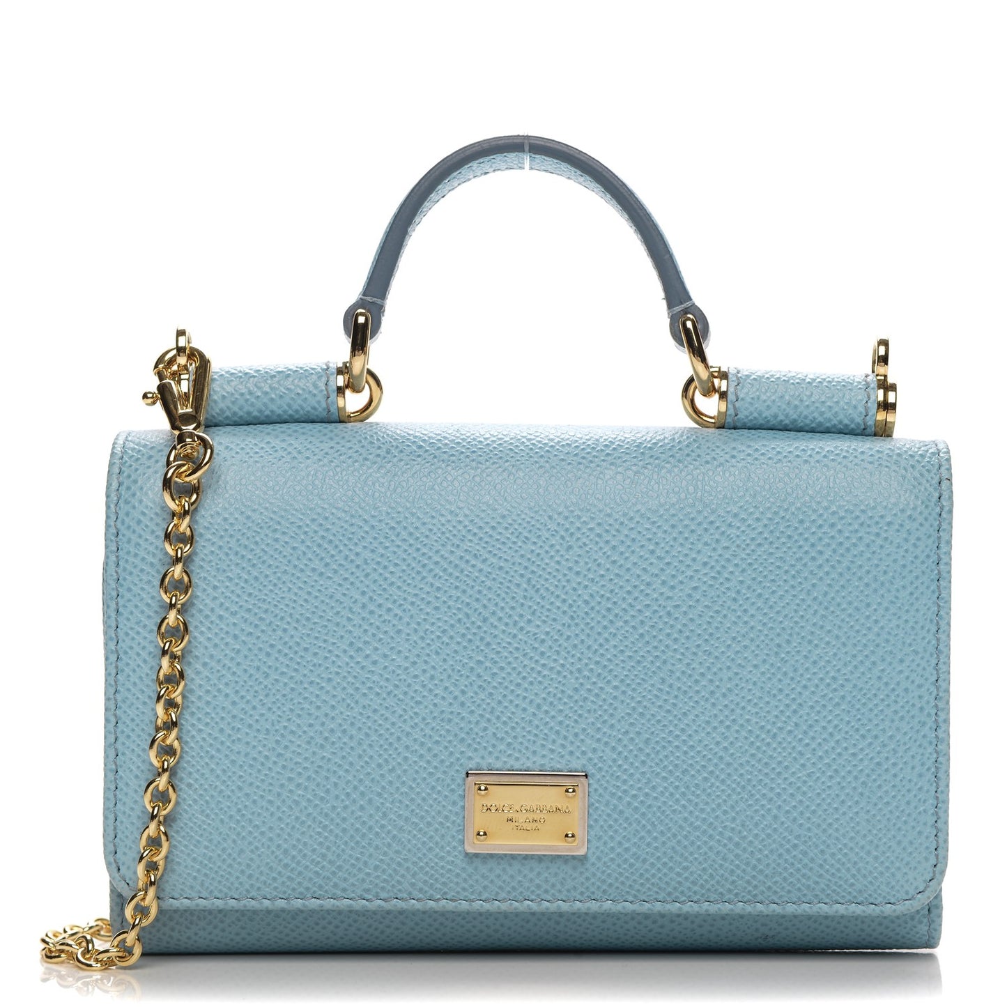 Dauphine Mini Von Bag Light Blue