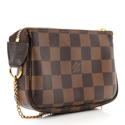 Louis Vuitton Damier Ebene Mini Pochette Accessories 3 of 7
