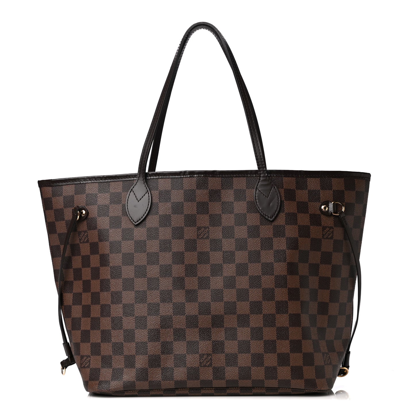 Damier Ebene Neo Neverfull MM Rose Ballerine