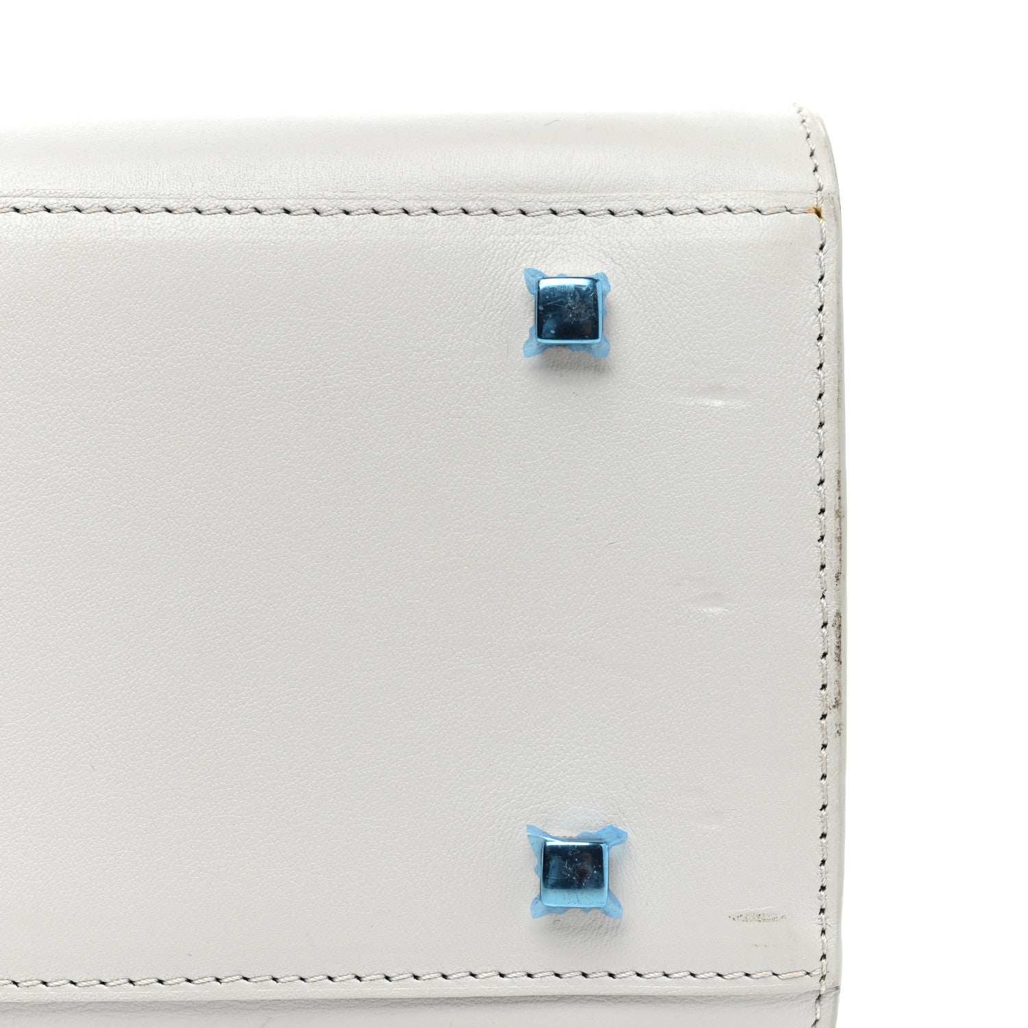 Delvaux Calfskin GM Tempete Satchel Grey 9 of 9