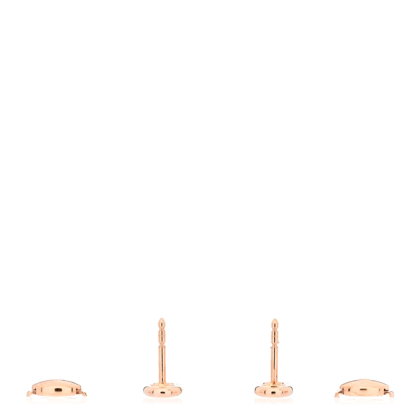 18K Rose Gold TPM Farandole Stud Earrings