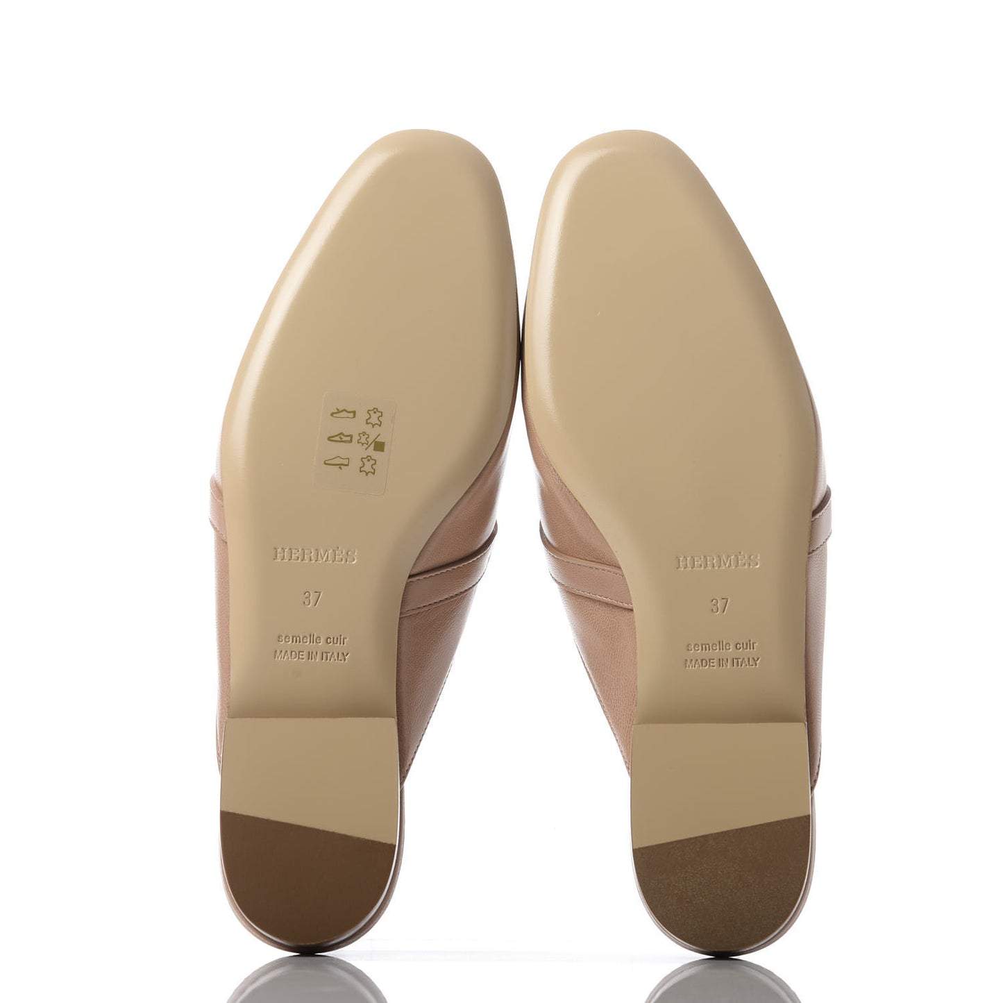 Goatskin Oz Mules 37 Bois De Santal