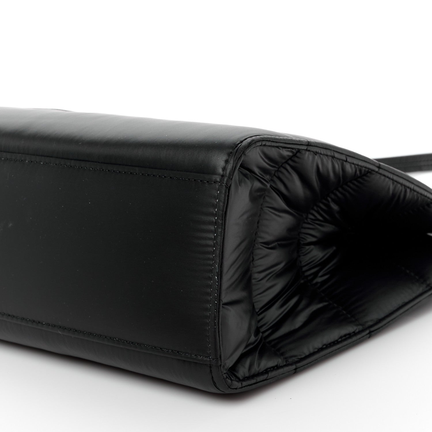 Telfar Nylon Medium Puff Shopping Bag Black 11 of 13