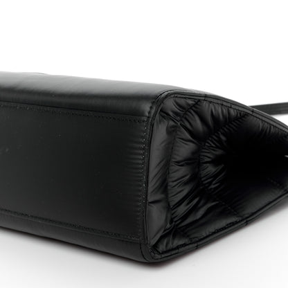 Telfar Nylon Medium Puff Shopping Bag Black 11 of 13