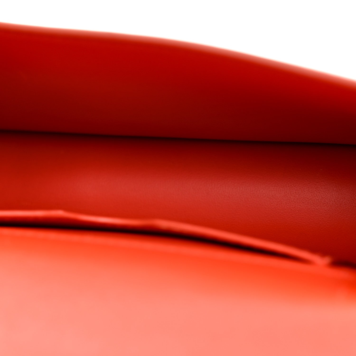 Christian Dior Smooth Calfskin Micro 30 Montaigne Flap Bag Orange 5 of 15