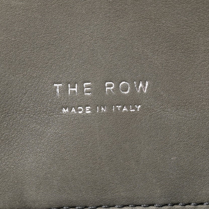 The Row Polished Saddle Calfskin Soft Margaux 15 Koala Grey 6 of 9