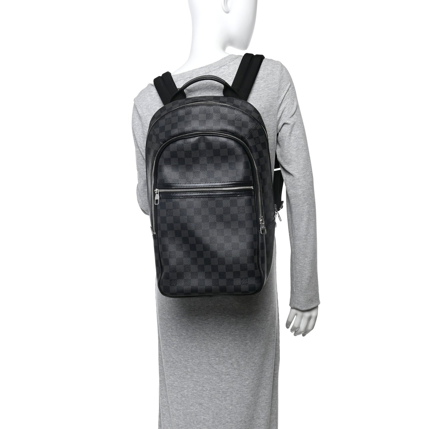 Damier Graphite Michael Backpack