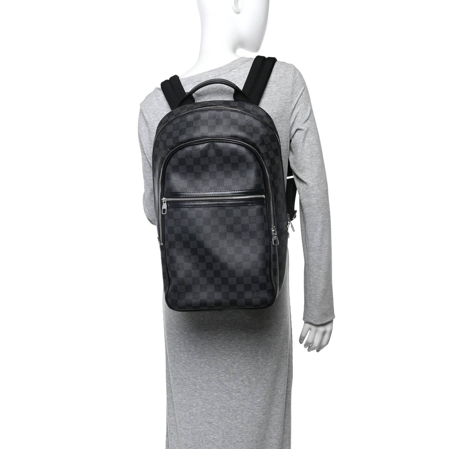 Louis Vuitton Damier Graphite Michael Backpack 2 of 9
