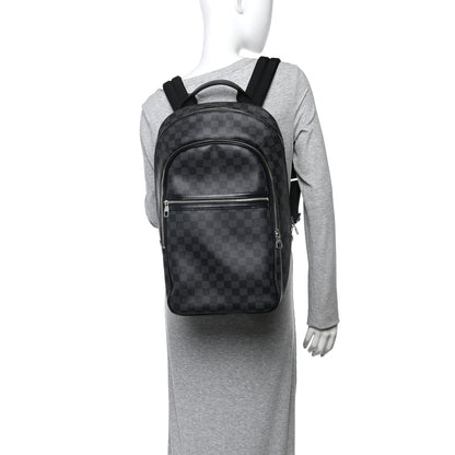 Louis Vuitton Damier Graphite Michael Backpack 2 of 9
