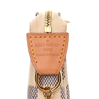 Louis Vuitton Damier Azur Mini Pochette Accessories 6 of 8