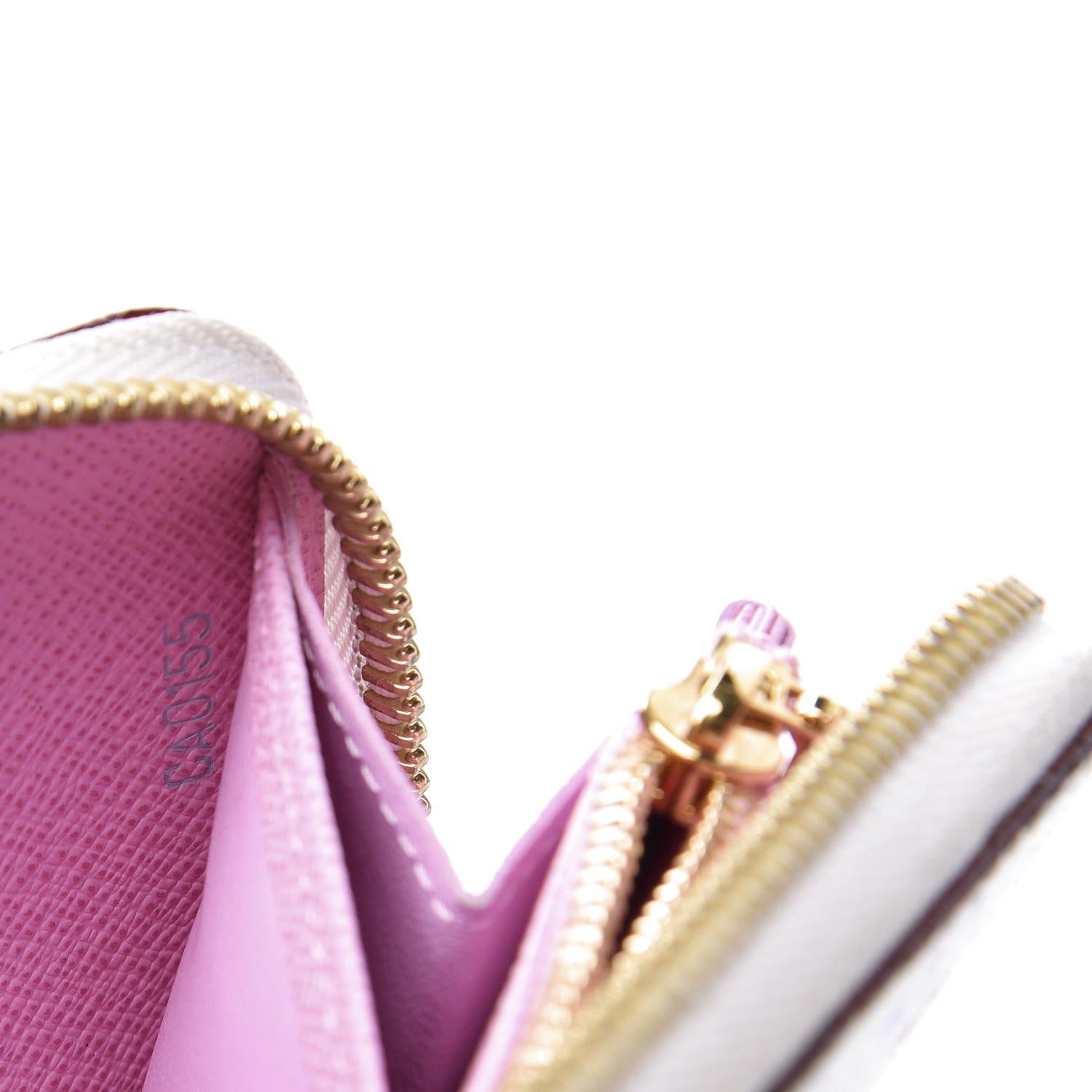 Louis Vuitton Monogram Multicolor Zippy Wallet White Litchi 6 of 8