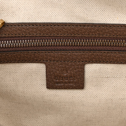 Gucci GG Supreme Monogram Web Small Ophidia Half Moon Hobo Brown 5 of 9