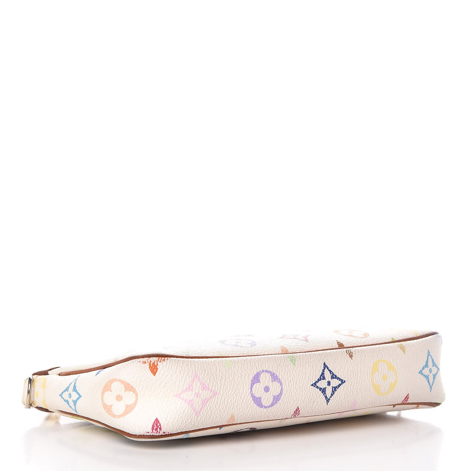 Louis Vuitton Monogram Multicolor Pochette Accessories White 4 of 9