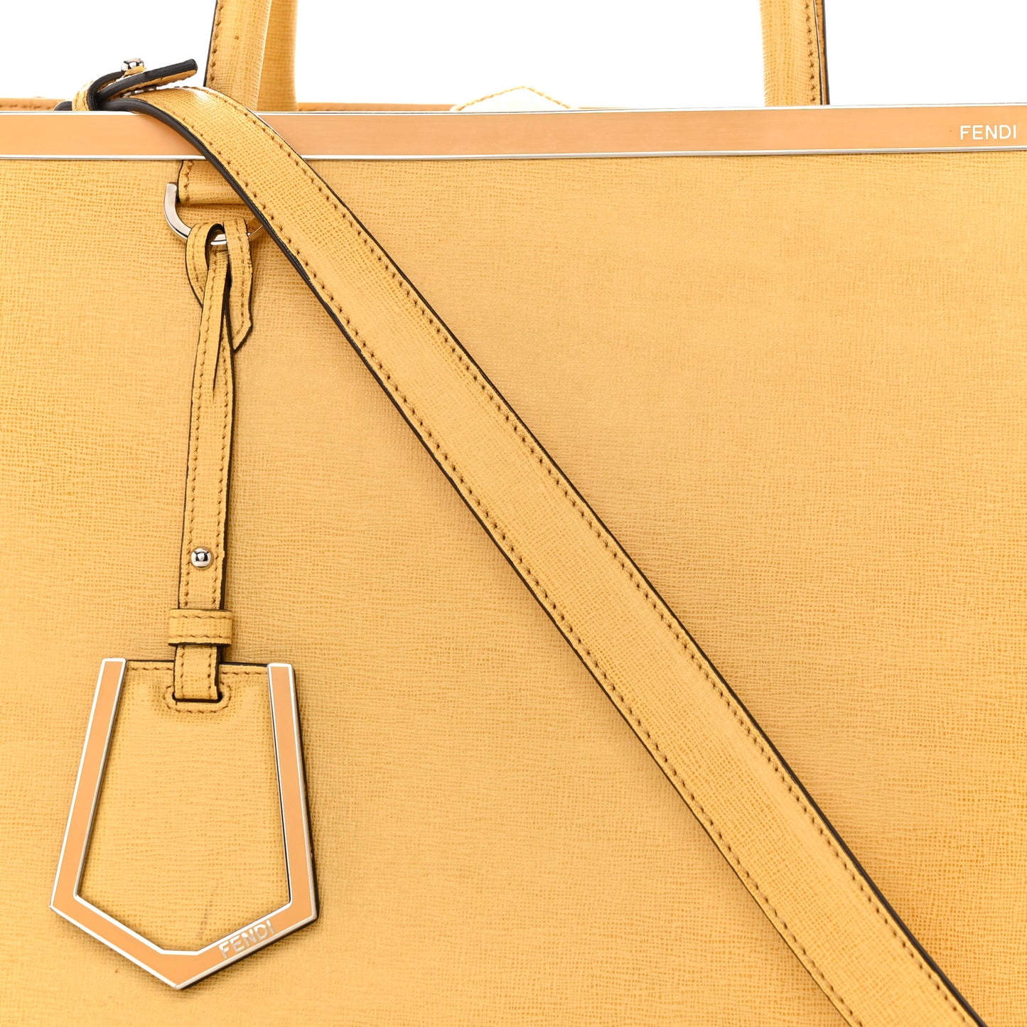 Vitello Elite Flamingo Regular 2Jours Tote Giallo Alchemy