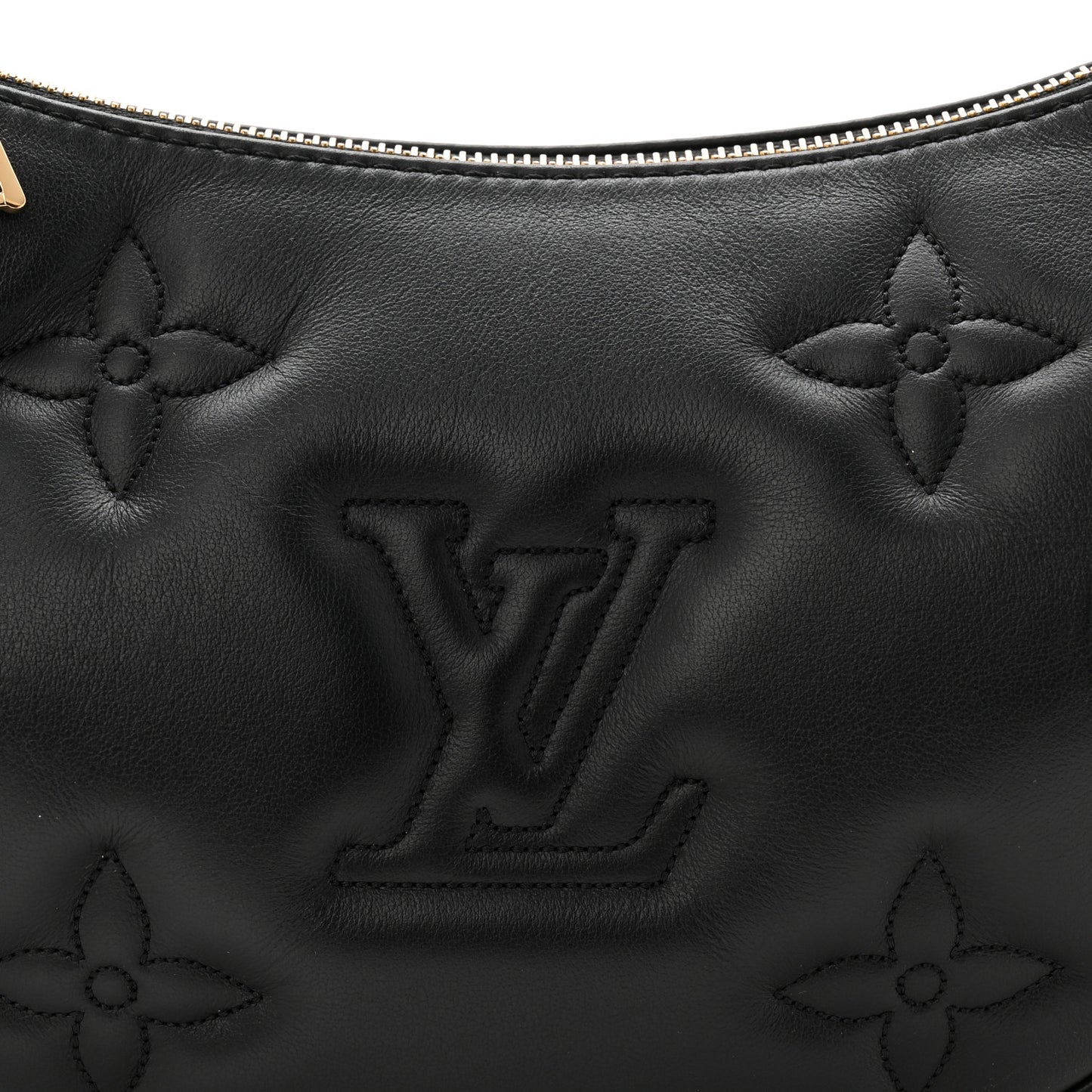 Calfskin Bubblegram Over The Moon Black