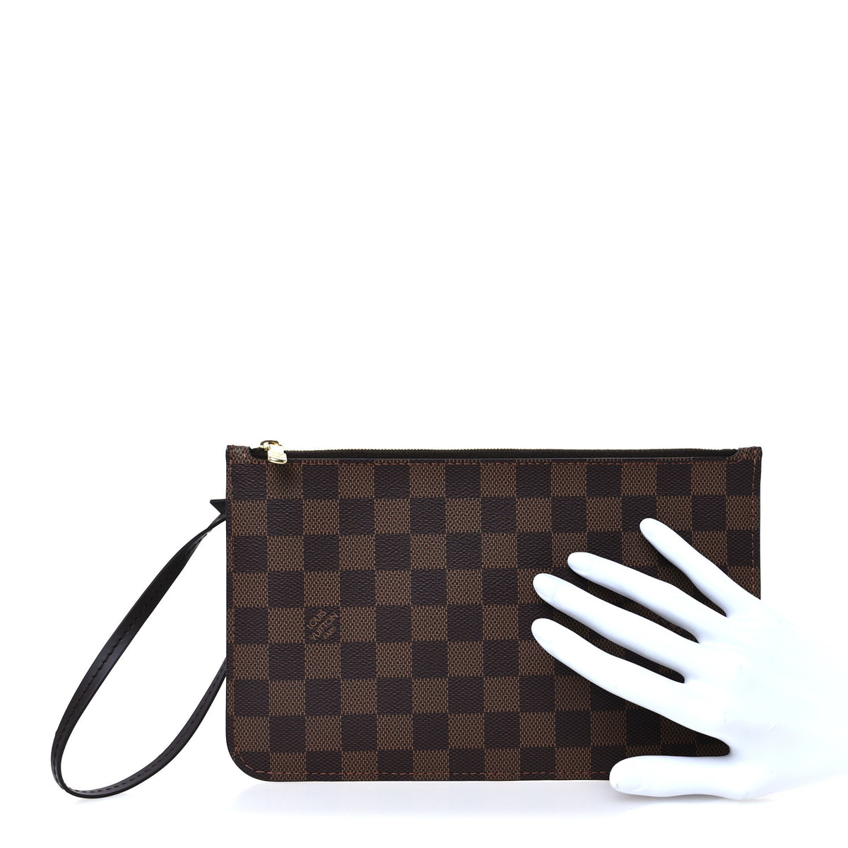 Louis Vuitton Damier Ebene Neverfull MM GM Pochette 2 of 7