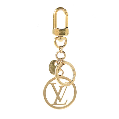 Louis Vuitton LV Circle Bag Charm Key Holder Gold 1 of 4