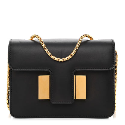 Tom Ford Calfskin Small Sienna Shoulder Bag Black 1 of 8