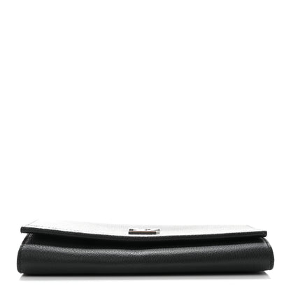 Louis Vuitton Calfskin Lockme II Wallet Black 8 of 11