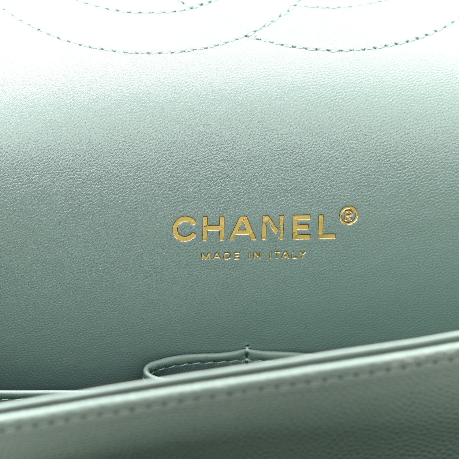 Chanel Caviar Quilted Maxi Double Flap Dark Green 5 of 9