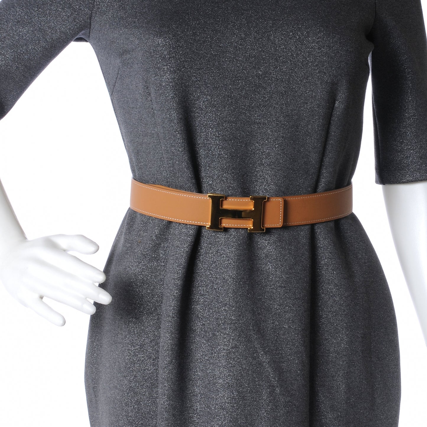 Box Chamonix Reversible Constance 32mm H Belt Gold Rouge 70