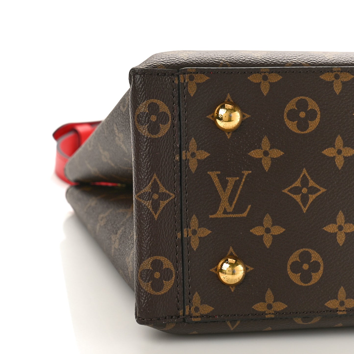 Monogram Flower Tote Coquelicot