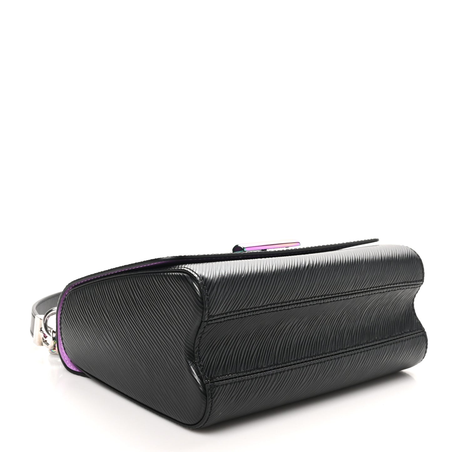 Epi Twist Triple Chain Shoulder Bag MM Black